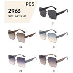Polarized metal + TR90 sunglasses with nylon lenses P05KY 2963