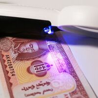 Лупа с универсальной подсветкой, увеличительное стекло с ручкой 6H-3-XX, диаметр 55 мм, увеличение: 7Х