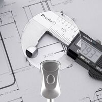 Tabletop magnifying glass with backlight S4B-8-XX, magnification: 2,5Х, 6Х