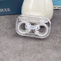 Mini soft contact lens XF206透明蝴蝶结