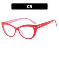 Plastic glasses with blue light protection for women 86045-7010-PN