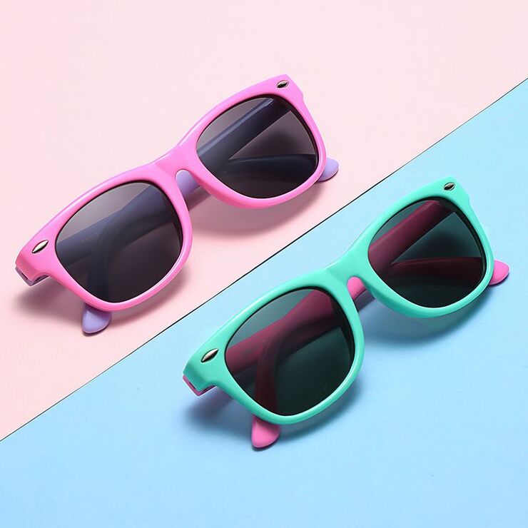 Polarized sunglasses for kids with UV400 protection FENQI F802