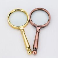 Magnifier, magnifying glass with handle GB80-XX, diameter: 65 mm, magnification: 5X