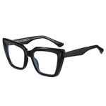 TR90 plastic frame or glasses with blue light protection, with spring hinges FA87286
