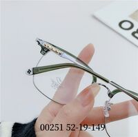 Hybrid metal + TR90 frame with Blue Block coating SANTA 00251