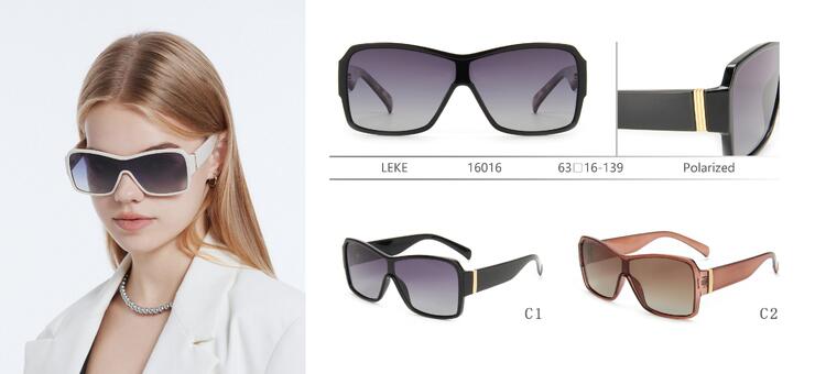 Солнцезащитные поляризационные пластиковые очки Leke LK16016