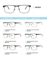 Металлическая оправа с дужками из материала TR-90 со встроенным флексом MR1019