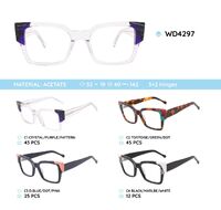 Оправа для очков женская пластиковая из материала ацетат WD4297