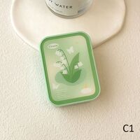 Kit for soft contact lenses XY5065绿盒花