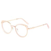 Metal glasses with blue light and UV protection 9748-GT