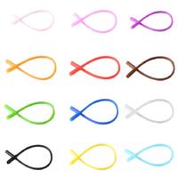 Шнурок-фиксатор для очков силиконовый 17/20 см, отверстие Ø5 мм