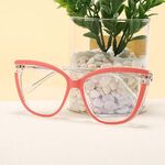 Plastic frame with anti-blue light protection lenses, with spring hinges Elit 5748-EL