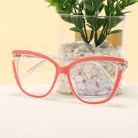 Plastic frame with anti-blue light protection lenses, with spring hinges Elit 5748-EL