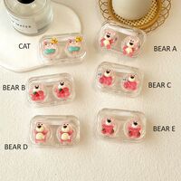 Мини-набор для мягких контактных линз W806-37透玫红熊