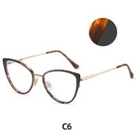 Combined frame (metal + TR90) or glasses with blue light protection, with spring hinges FA87241