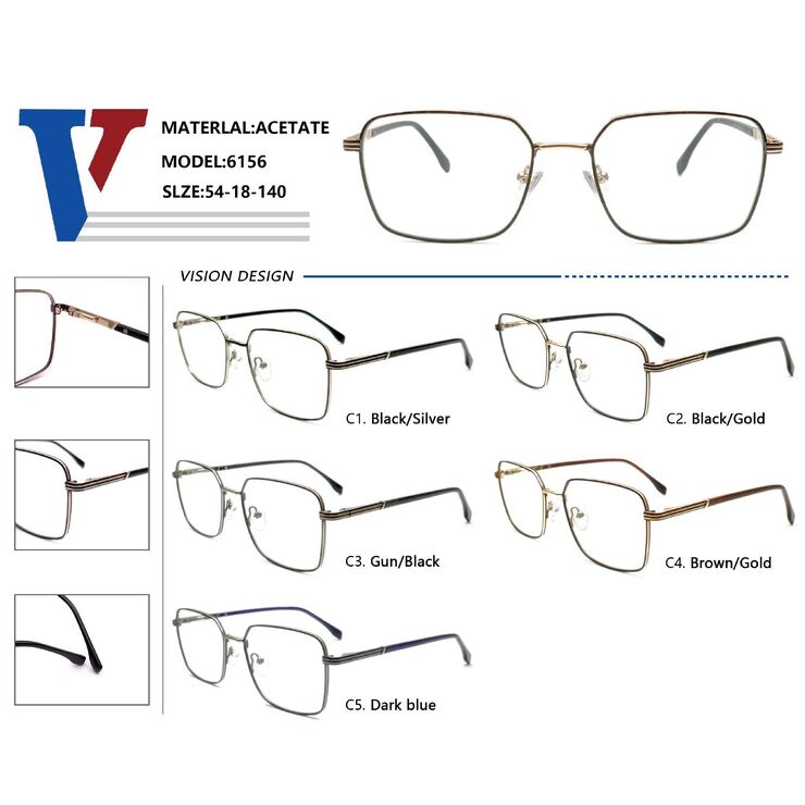 Metal frame with spring hinges CH6156-DA