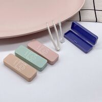 Plastic tweezers with individual pencil-box packaging C007-2 Tweezers length 5,7 cm