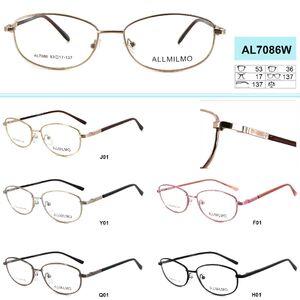 Womens cheap metal frames for glasses Allmilmo AL7086-W