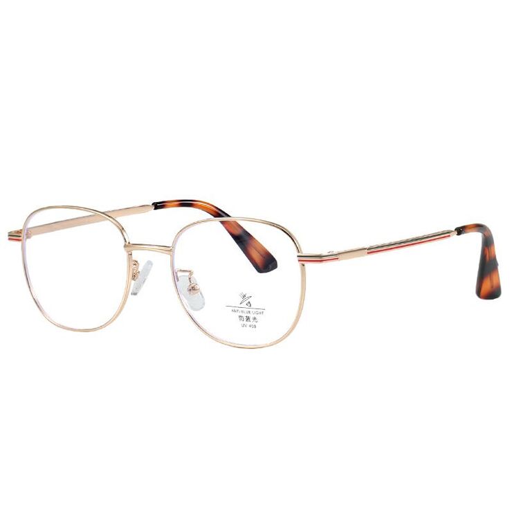 Оправа металлическая с линзами Blue Ray Cut MAMO 8686