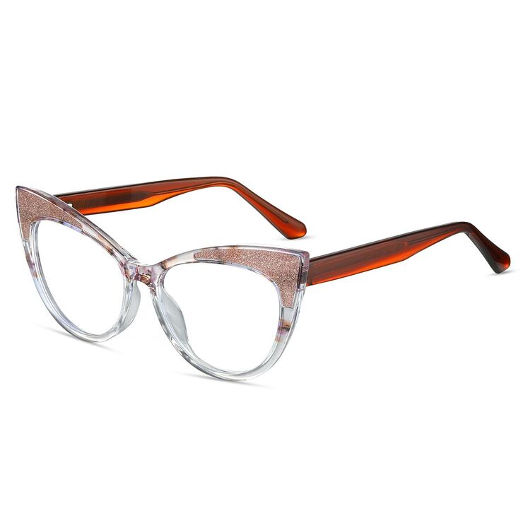 TR90 plastic frame or glasses with blue light protection, with spring hinges FA87284