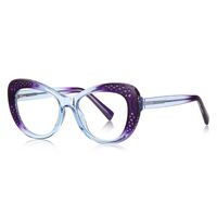Plastic TR90 frames for glasses with Blue Ray Cut protection and flex hinges FOCUS FCS2186