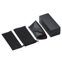 Sunglasses and eyeglasses hard shell case + extra kit HD039