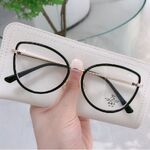 Оправа комбинированная (металл + TR90) с линзами Blue Ray Cut и флексами MAMO S11839