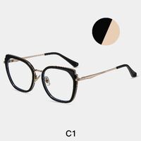 TR90 plastic frame or glasses with blue light protection, with spring hinges FA87319
