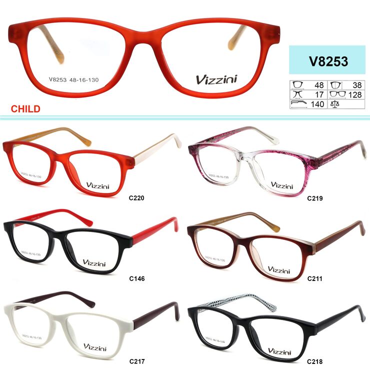 Plastic frame for kids VIZZINI V8253CHL