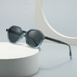 Пластиковые поляризационные солнцезащитные очки в круглой оправе Elit 10035-EL