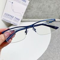 Metal Blue Block glasses with blue light protection FENQI F5916