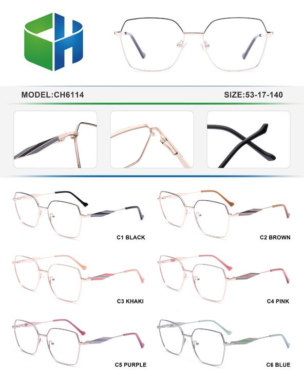 Оправа металлическая с флексом CH6114-DA