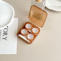 Мини-набор для мягких контактных линз + 2 контейнера для хранения JH301透明2副装