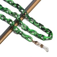 Акриловая двухцветная цепочка для очков GB073