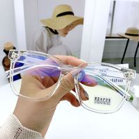 Hybrid frame, metal + TR90, with Blue Block coating SANTA K8004-1