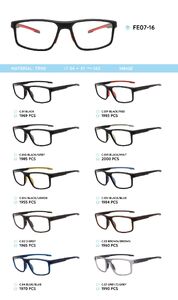 TR90 plastic eyeglasses frame for men FE07-16