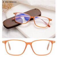 Очки-пенсне пластиковые для чтения с футляром 6020, диоптрии от +1.00 до +4.00, РМЦ=62-64