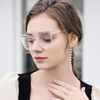 Оправа для очков пластиковая TR90 с защитой от синего света, с флексом FA87021