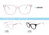 Plastic acetate eyeglasses frame for women WD1421
