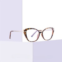 TR90 plastic frame or glasses with blue light protection, with spring hinges FA88003