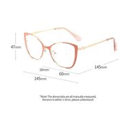 Очки металлические с защитой от синего света 9713-3-GT