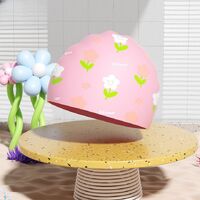 Шапочка для плавания силиконовая водонепроницаемая детская YM002-5-YU