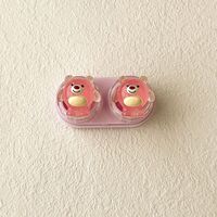 Mini soft contact lens kit retractable W-CT28透明卡通