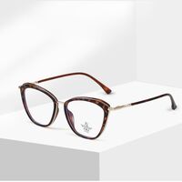 Оправа комбинированная (металл + TR90) с линзами Blue Ray Cut и флексами MAMO S11855