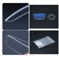 Силиконовая резинка-уплотнитель, прокладка для вставки в пазы линз GJ073, упаковка из 100 штук