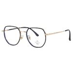 Combined frame (metal + TR90) with Blue Ray Cut protection lenses MAMO M2776
