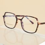 TR90 plastic frame or glasses with blue light protection, with spring hinges FA87206