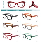 Acetate plastic frames for glasses Big City F3051