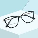 TR90 plastic frame or glasses with blue light protection, with spring hinges FA87107