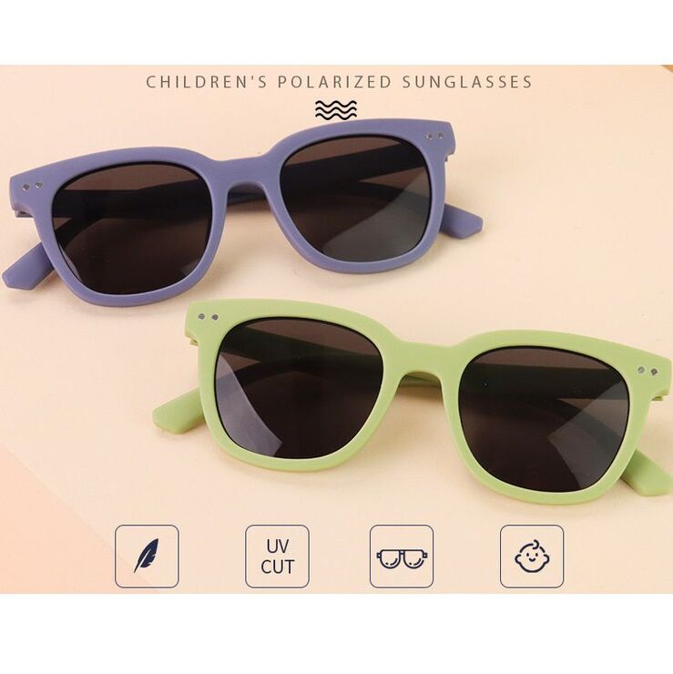 Polarized silicone sunglasses with UV400 protection for kids T11101